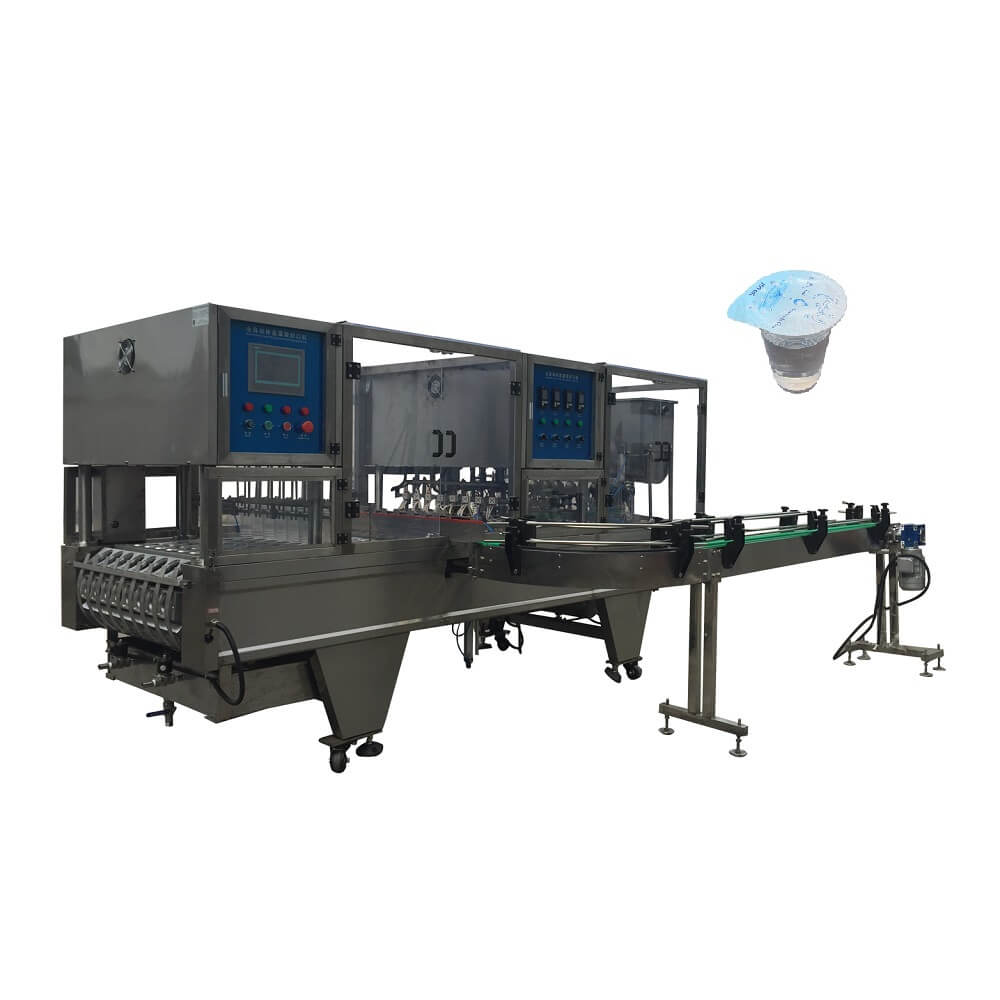 BHP-8 automatic cup filling and sealing machine for water with washing cup function